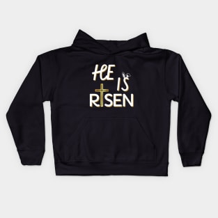 He Is Risen Shirt For Men Women Christian Gifts Happy Easter Kids Hoodie